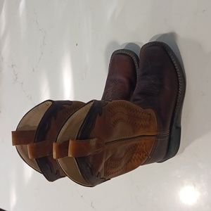 Old West Leather Western Boots